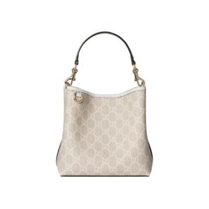 구찌 GG 엠블럼 미니 버킷백 베이지 화이트 815118-FAD6L-9641