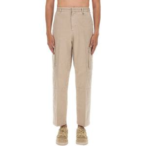 펜디 베이지 카고 포켓 스트레이트 팬츠 FB0886 AO6YF1LU2