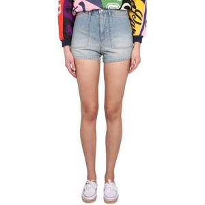 겐조 라이트 워시 데님 버튼 클로저 쇼츠 FD52DS224 6B3DY