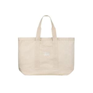 스투시 캔버스 엑스트라 라지 토트백 내츄럴 134253
