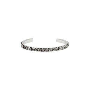 구찌 인터로킹 G 커프 플라워 실버 에이지드 피니쉬 728275-J8400-0728