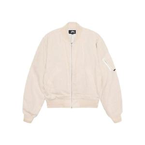 스투시 린넨 비치 봄버 내츄럴 115703