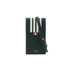 톰브라운 사선 스트라이프 폰 백 그린 MAC115A-00198-310