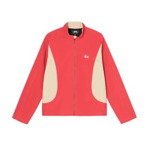 스투시 패널 트랙 자켓 레드 115585