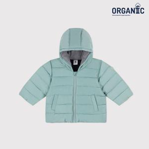 [쁘띠바또]쁘띠바또 베이비 솔리드 후디드 푸퍼 자켓 (NTW41JF16F_TQ)