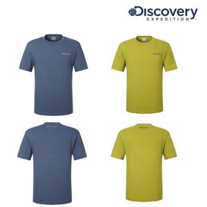 [디스커버리] 프레시벤트 남성 어깨 절개 기능성 반팔티셔츠 DMRS6G053