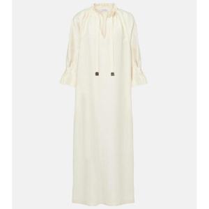 막스마라 Jene 리넨 실크 블렌드 맥시 드레스 P01035700