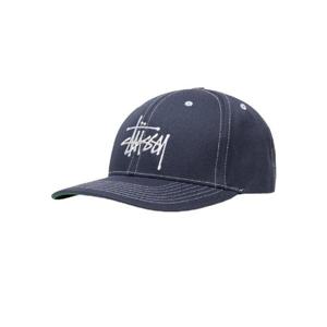 스투시 베이직 스트럭처드 로우 프로 캡 네이비 1311060