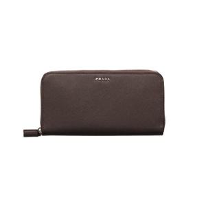 프라다 사피아노 레더 월렛 커피 발틱 블루 2ML317-2FPJ-F0LEX