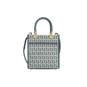 펜디 미니 선샤인 쇼퍼백 블루 8BS092ARBNF1NPH