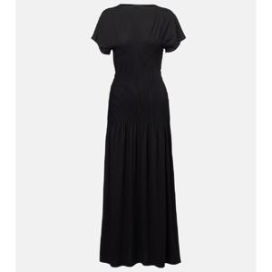 토템 플리츠 저지 맥시 드레스 P01075280