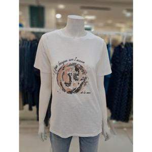 아르테 세이브존07 트임 여름 반팔티셔츠 DQBBWT430AE