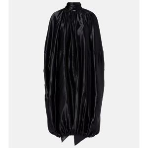 페라가모 새틴 미디 드레스 P01073003