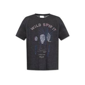 Isabel Marant Honore 크루넥 티셔츠 TS0052HCC1N09H FADEDBLACK TP941192218