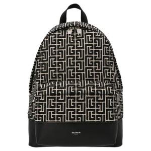 Balmain 시티 모노그램 자카드 백팩 WM1GE150TJMY GFE TP934714066