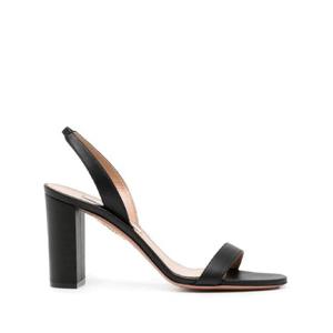 25 FW 아쿠아주라 오픈 토 가죽 샌들 95mm SNBMIDS0NAP000 TP432054299