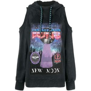 25 FW 베르사체진스꾸뛰르 컷아웃 소매 후드티 73HAIP09CFW0P TP436060296