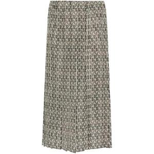 25 FW 펜디 그래픽 프린트 실크 미디 스커트  FQ7532AWZA TP432452945