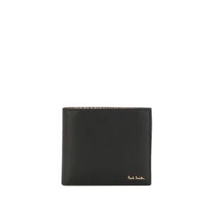 25 FW 폴스미스 로고 프린트 가죽 2단 지갑  M1A4832BMULTI TP432445040