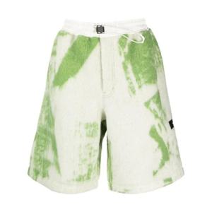 25 FW 요지야마모토 브러시스트로크 프린트 플리스 쇼츠 IP7668 TP432326114