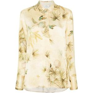 25 FW 포르테포르테 보타니컬 프린트 새틴 셔츠 13317MYSHIRT TP432087660