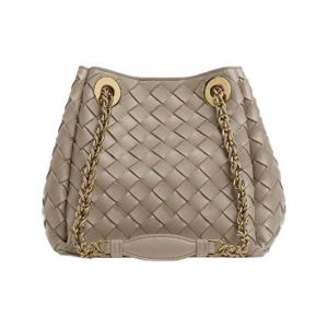 보테가 베네타 스몰 파라슈트 체인 라임스톤 817175V4SC52819