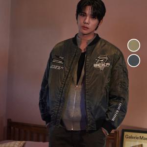 [버커루]남성 나일론 피그먼트 후드탈착 패딩 점퍼 B234JP320P