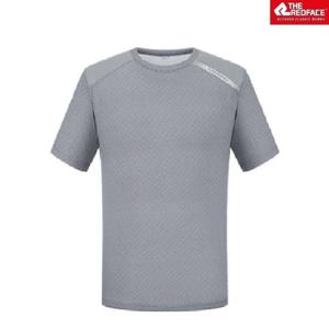 레드페이스 HC22 등산캠핑트레킹하이킹 레드페이스 냉감 남성 아이스프린트라운드하프티셔츠 REWMTSMBE613