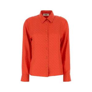 펜디 블라우스 FS8272AUQG F1SAX RED