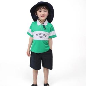 컬리수 HC04 배색카라티셔츠 C242TSG50L