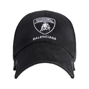발렌시아가 x 오토모빌리 람보르기니 캡 블랙 835105410B21000