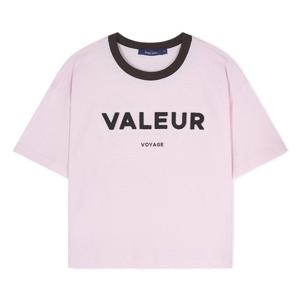 [클라이드]여성 레터링 반팔티셔츠 FPBTS714F