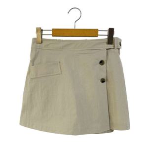 샵앤) 국산 여성 밴딩 버튼 미니 랩반바지 여름 팬츠 STJ-WPT-4587-카키