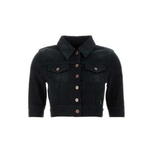 프라다 트라이앵글 로고 크롭 데님 재킷 GFB316SOOO148J F0557 TP942459034