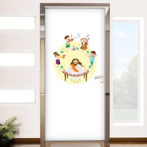 아트박스/꾸밈 cr267-예수님과연주_현관문시트지