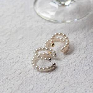 아트박스/이룸 골드 무드 펄 이어커프 귀찌 귀걸이