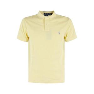 Polo Ralph Lauren 로고 자수 반팔 폴로 셔츠 710536856 450RESORTGOLD TP934779992
