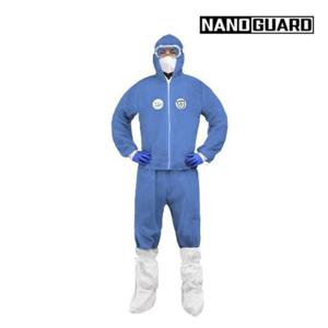 나노가드 SMS 투피스 작업복 2000 24개 일회용 부직 소모품