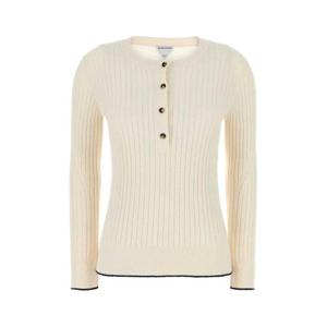 보테가베네타 긴팔 티셔츠 831455V5M40 9000 WHITE