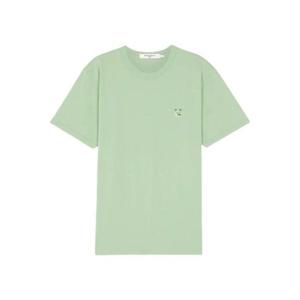 메종 키츠네 토날 폭스 헤드 패치 레귤러 티셔츠 민트 KM00144KJ0008-P300