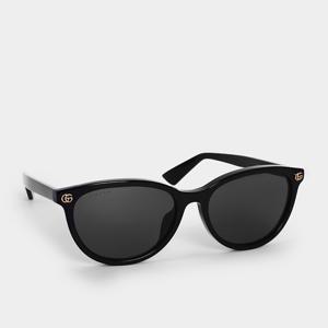 구찌 로고 캣아이 선글라스 GG1818SK 001 56 블랙