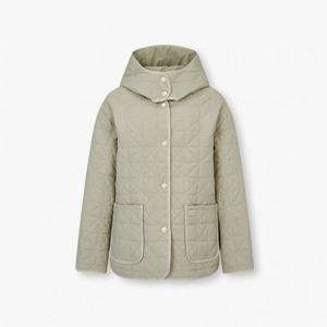 보브  (7154410003_) 디태처블 후드 퀼티드 미디 점퍼