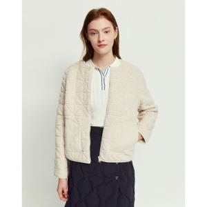 헤지스 골프 여성 24FW 스테디셀러플러피 라이트 패딩 점퍼 (BEIGE) WWJU4D972I1