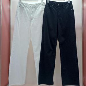 Latium HC06 국내생산 깔끔한 통와이드 무지 면바지팬츠 T2523pt37