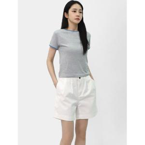 [엘케이트] 여자 반바지 여름바지 데일리 모던 코튼 숏팬츠 LPP041
