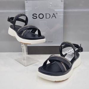 [소다][소다] 여성 샌들 FLD507 4CM 블랙_US