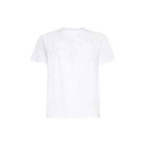 Valentino 로고 엠보싱 크루넥 티셔츠 XV3MG08Y843 0BO TP935849642