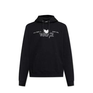 Versace 로고 프린트 후드티 10187941A14363 2B510 TP934905371