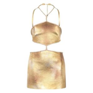 25 FW 로베르토 카발리 컷아웃 미니 드레스 UWP102PN003 TP439348657