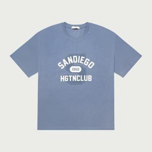 행텐 HC04 백 메쉬 빅 그래픽 반팔 티 10530-031-603